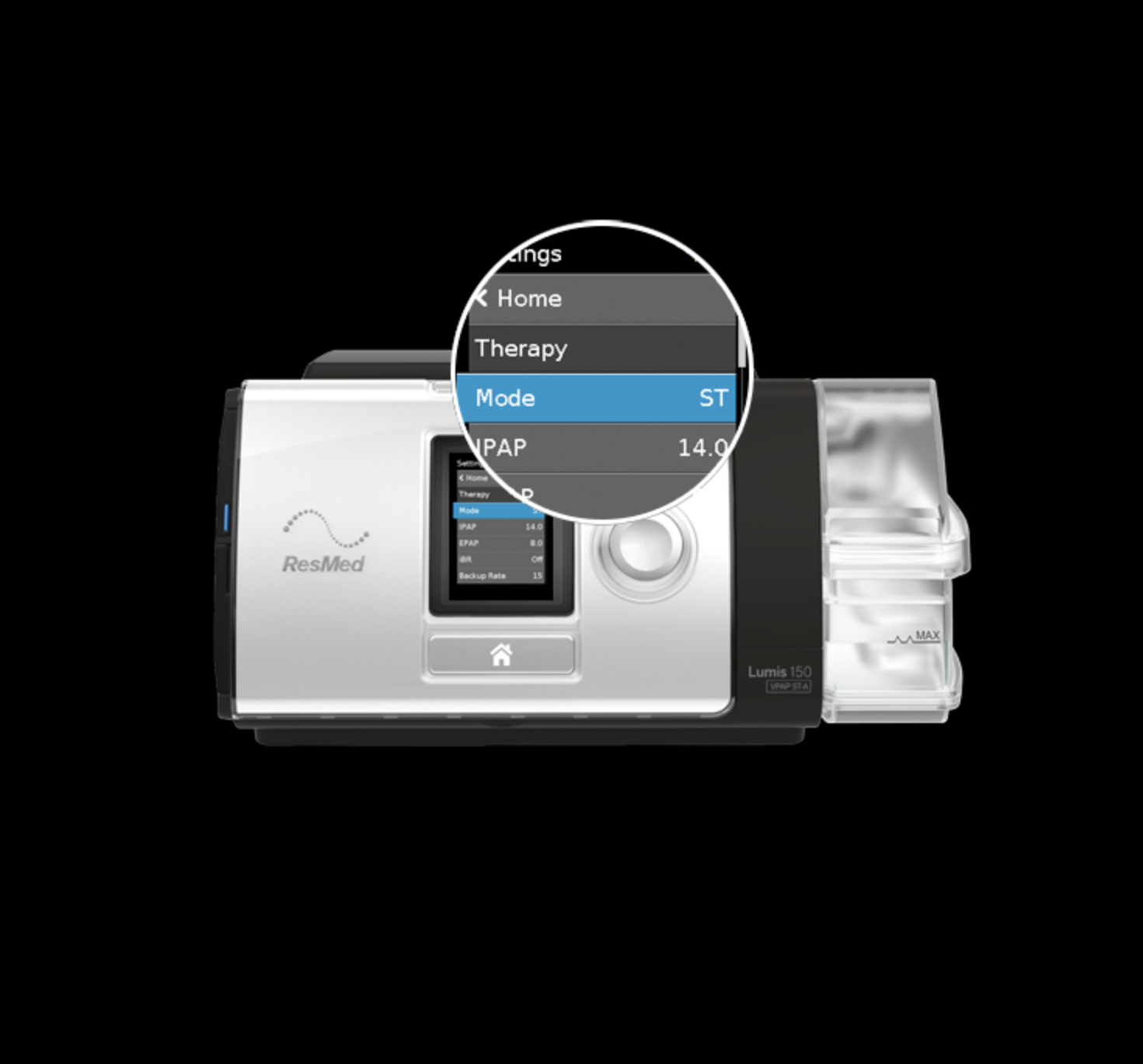 Resmed BiPAP Lumis 150 ST-A - Image 2